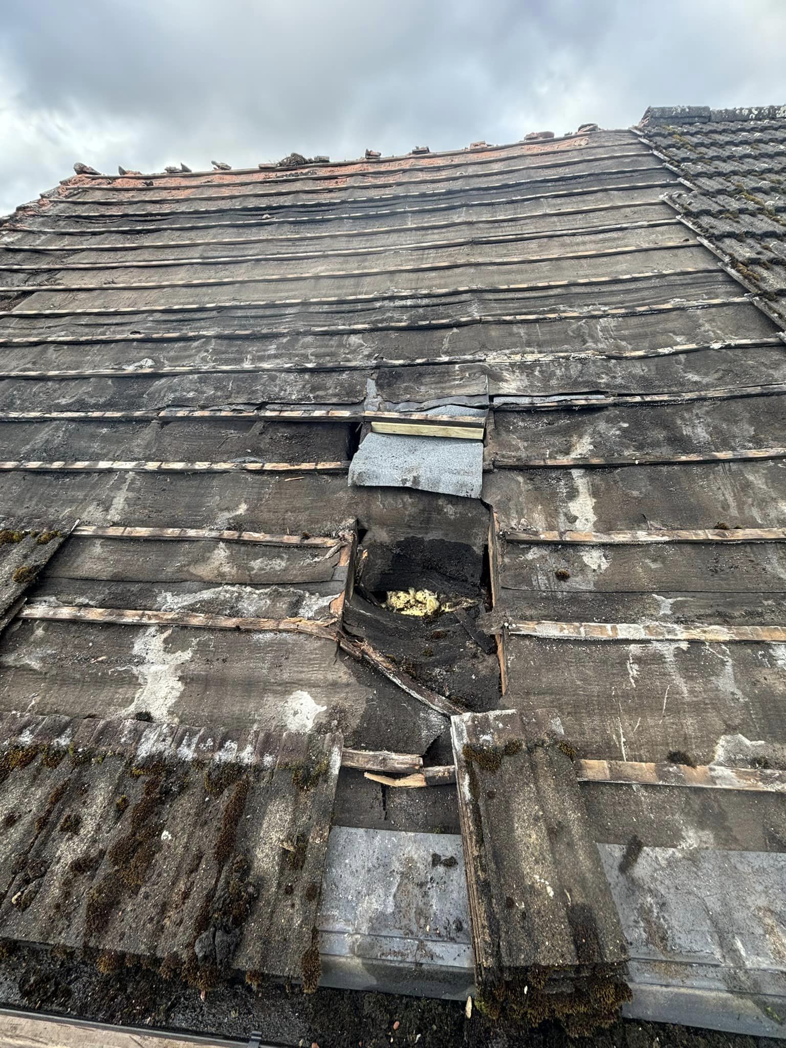 South Staffs Roof Repair Project in Burntwood, Staffordshire