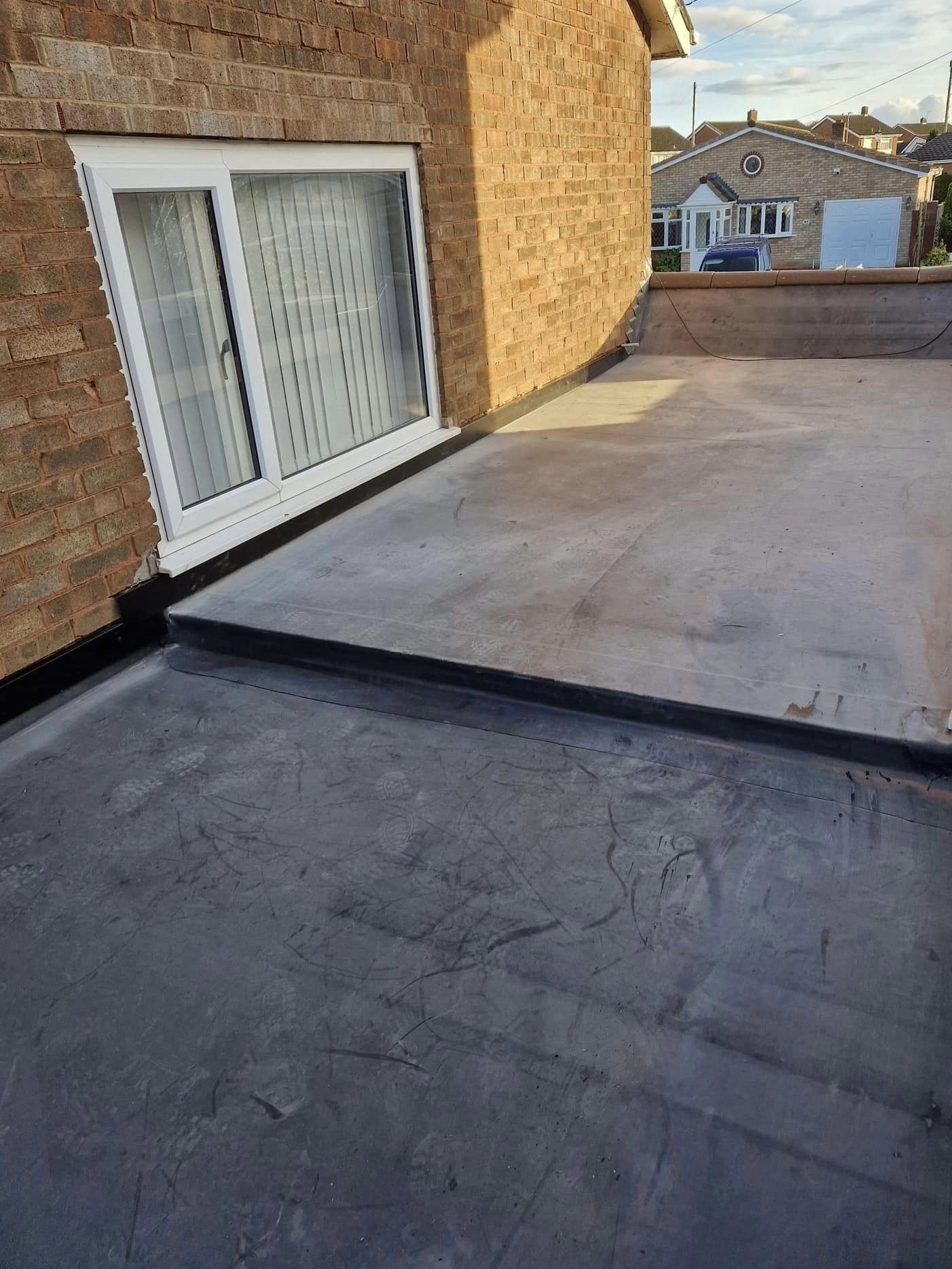 EPDM Rubber Roofing Project