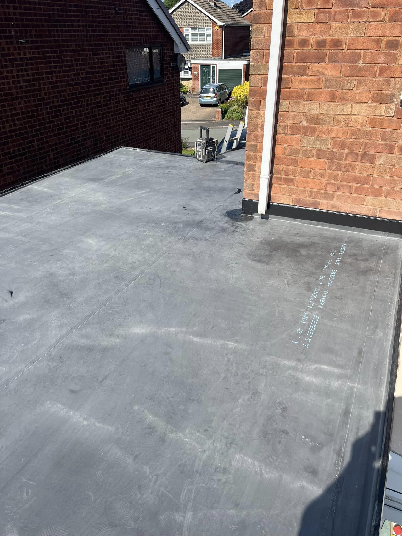 EPDM Rubber Roofing Project