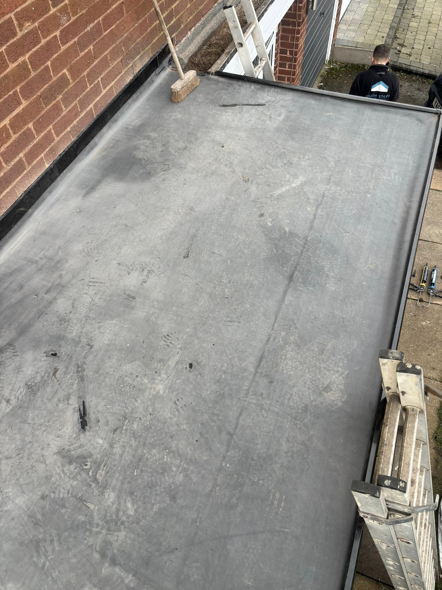 EPDM Rubber Roofing Project