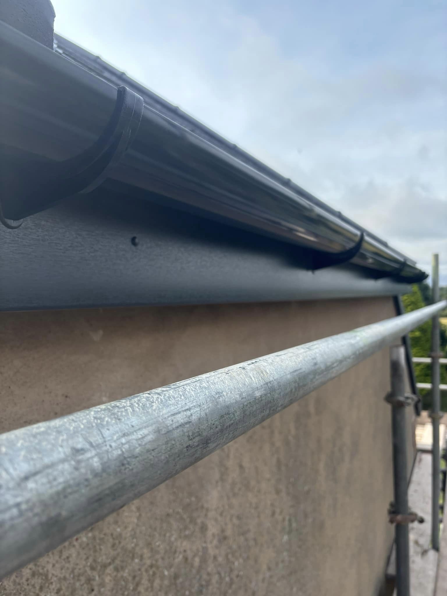 South Staffs Roofing Gutter Installation Project